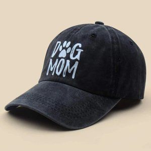 NEW Dog Mom Baseball Cap Adjustable